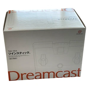 Controller joystick doppio stile arcade Sega Dreamcast HKT-7500 TWIN STICK NUOVO CON SCATOLA - Foto 1 di 10