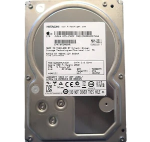 Hitachi HDS722020ALA330 0F12944 JPK35E Thailand (BFG) 3.5" 2000gb Sata MAY-2011 - Picture 1 of 1