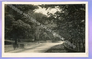 EARLY 1914c HAWKESWORTH LEEDS YORKSHIRE REAL PHOTO RP VINTAGE POSTCARD 2 - Picture 1 of 1