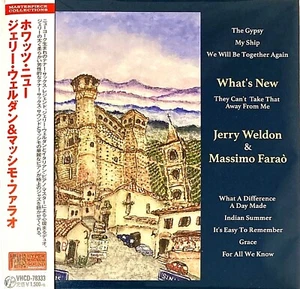 Jerry Weldon & Massimo Faraò Jazz SEALED CD "What's New" Paper Sleeve Japan OBI - Picture 1 of 2