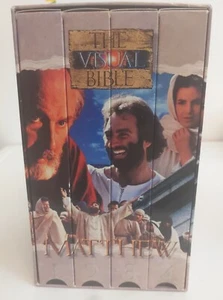 The Visual Bible Matthew Set (4) VHS Box Set - Picture 1 of 5