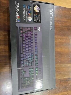 Thermaltake GKB-LVG-SSBRUS-01 Level 20 GT RGB Cherry MX Silver Gaming Keyboard - Image 1 of 4