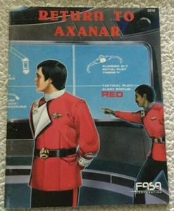 Return to Axanar module - Star Trek RPG -  (FASA 2218) - 1986 - Very Good - Picture 1 of 2