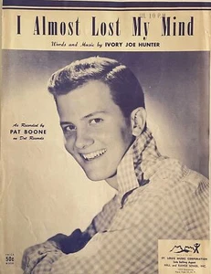 1950 Pat Boone I Almost Lost My Mind Noten - Bild 1 von 4