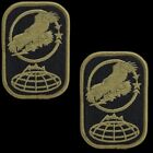 US ARMY 100TH MISSILE DEFENSE BRIGADE OCP HAT PATCH SET AIR FORCE SCHRIEVER BASE