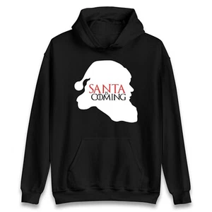 Santa is coming merry christmas hoodie, christmas celebrations - Picture 1 of 9