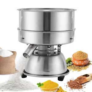 Automatic Sieve Shaker Sifter Electric Vibrating Sieve Machine for Flour Powder - Picture 1 of 30