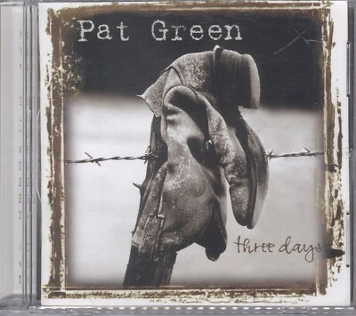 Pat Green - Three Days CD069 promo cd - Image 1 of 2