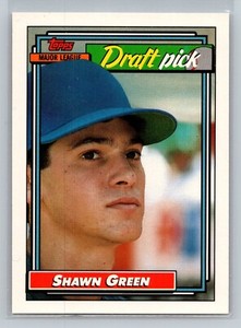 1992 Topps Shawn Green ROOKIE CARD #276 - Toronto Blue Jays