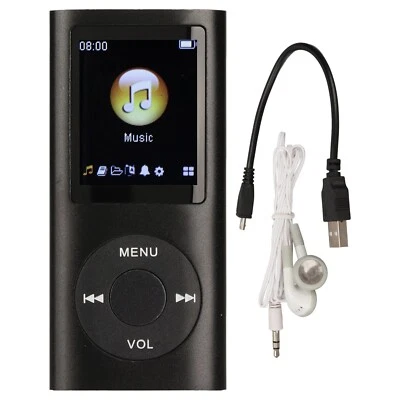  Lettore musicale MP3 portatile con schermo LCD sottile da 1,8 pollici . - Immagine 1 di 4