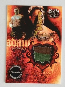 GEORGE HERTZBERG Adam Relic Card PW4 Buffy Vampire Slayer Big Bads 2004 Inkworks - Picture 1 of 3