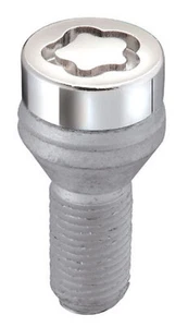 McGard Rim Lock M14 x 1.5 x 31mm Tapered Collar SW17 Chrome - Picture 1 of 3