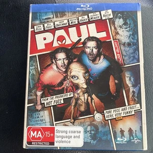 PAUL (Blu-Ray) Cardboard Slip-Cover/Slip-Case. MA15+ Movie 📪FAST POST📪 - Picture 1 of 3