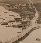 Gibraltar Rd To Spain Ariel Photo Rp Real Photo Postcard A6 