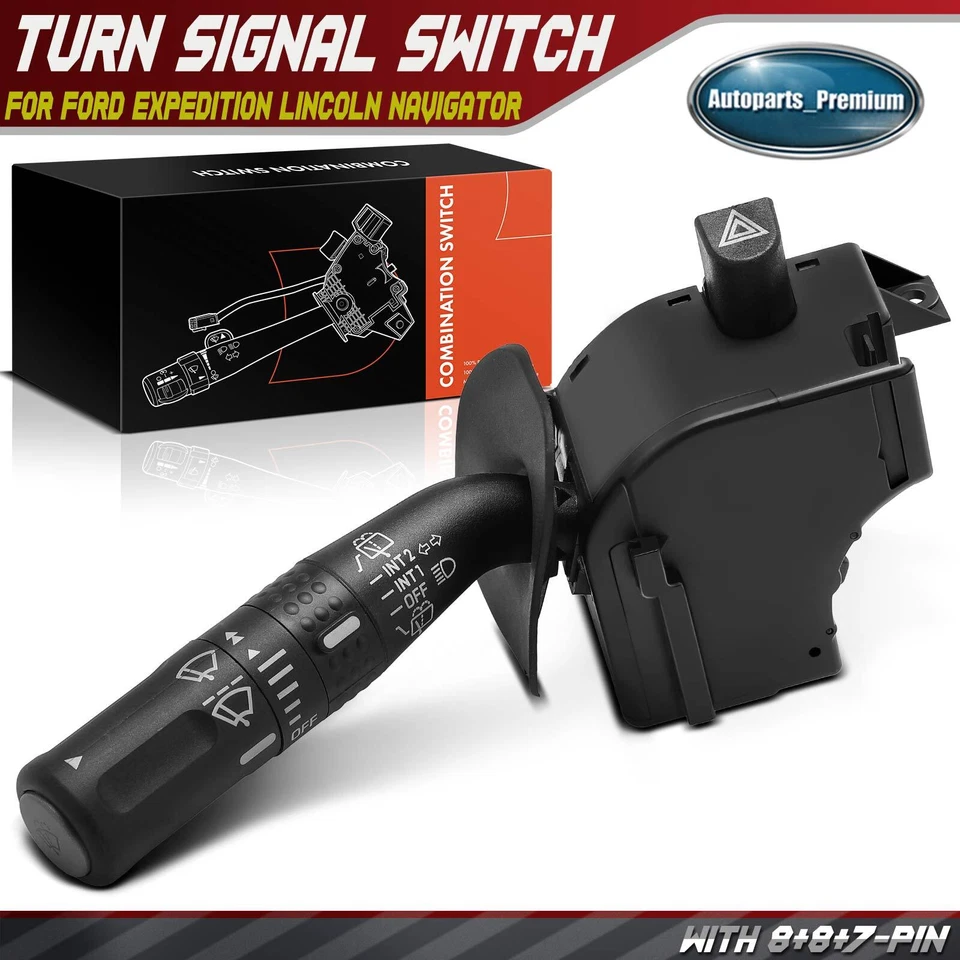 Turn Signal Switch for Ford Expedition 2002 Lincoln Aviator 2003-2005 Navigator - Image 1 of 4