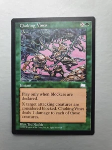 Choking Vines, MTG Weatherlight (1997) Common Green Instant NM - Picture 1 of 2