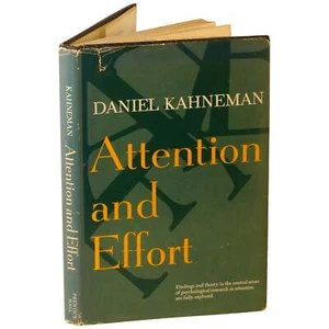 Daniel Kahneman / Aufmerksamkeit und Anstrengung 1. Auflage 1973 - Bild 1 von 6