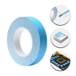 Doppelseitiges Klebeband wärmeleitend Kühlkörper Transferband PCB LED Strip Band - Bild 1 von 6