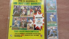 1990-1991 Score Baseball's 100 Hottest Rookies SEALED Set -100 cards with Book 