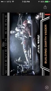 Topps Star Wars Digital Card Trader Building Darth Vader Widevision Insert - Picture 1 of 1