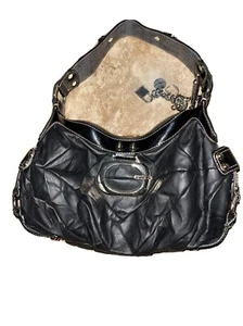 guess black handbag  - Imagen 1 de 10