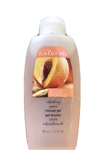 Avon Naturals Peach Shower Gel 1.7 oz Travel Size - Picture 1 of 3