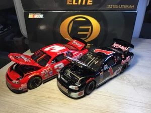 XRARE 2-1:24 Dale Earnhardt & Dale Jr COKE / COCA COLA 1998 ELITE NASCAR SET - Picture 1 of 5