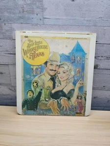 THE BEST LITTLE WHOREHOUSE IN TEXASVIDEODISC - 1983 - BURT REYNOLDS/DOLLY PARTON - Picture 1 of 2