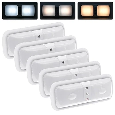  RV Dimmable Lights Interior 1800 LM, 3 Color Temperature and 5 Levels of  - Image 1 of 4