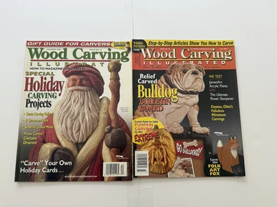 Wood Carving Illustrated 2004 holiday and fall editions - Image 1 of 3