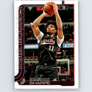 2025-26 Topps Shaedon Sharpe #127 Portland Trail Blazers - Bild 1 von 2