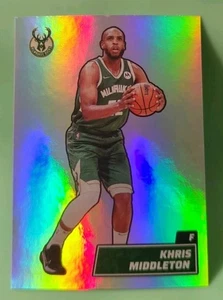 2022-23 Panini NBA Mini Thin Stickers #216 - Khris Middleton - Milwaukee Bucks - Picture 1 of 2