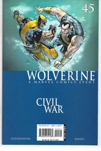 Wolverine 45 (2nd Series) Humberto Ramos Cover Civil War - Picture 1 of 1