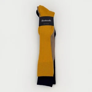 Pantherella Men’s Socks 3 Pack Long Dress Socks Wool Size Medium 7.5 - 9.5 UK - Picture 1 of 6