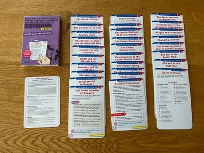 Pearson Edexcel GCSE 9-1 Superpower relations and the Cold War, Revision Cards - Image 1 of 3