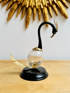 Luxuriöse Vintage Hollywood Regency Vogel Figur von Mario J.Pires, Portugal - Bild 1 von 12