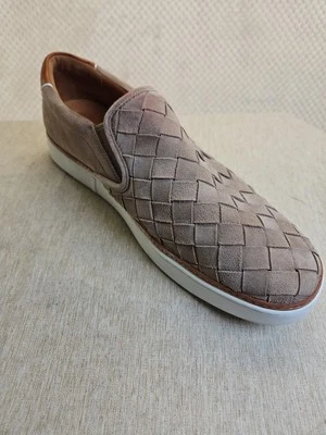 Allen Edmunds Alpha Weave Tan Suede Loafers Sz 14 D Absolutely Beautiful... - Image 1 of 4