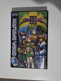 CIB, PAL, Shining Force III Sega Saturn In Good Condition