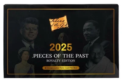 2025 Piezas del Pasado Edición Realeza 1 Hobby Box Nuevo Sellado de Fábrica #32 - Imagen 1 de 4