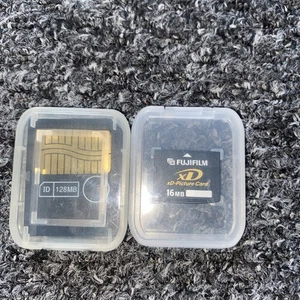 xD Picture Card 128MB Fujifilm & 16 mb For Olympus And Fujifilm Digital Cameras - Picture 1 of 5
