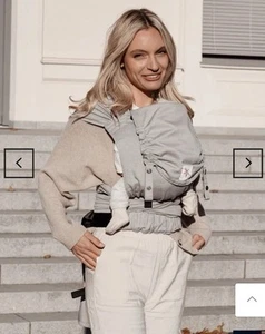 NEU Kokadi Babytrage Wrap Star Just Stone Trage Grau Neugeborene Bis Ca. 1 Jahr - Bild 1 von 5