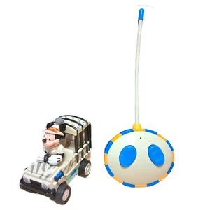 Disney Mickey Mouse Safari Jeep Control Remoto Coche Juguete Niños Funciona - Imagen 1 de 7