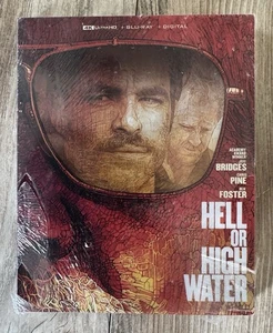 Hell Or High Water, (4K Ultra HD, Blu-ray & Digital, 2023) Steelbook 🌟 SEALED!! - Foto 1 di 6