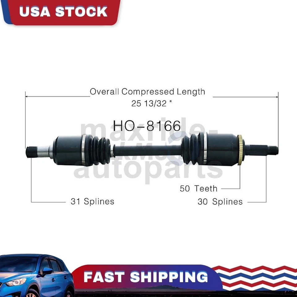 Junta de eje CV del lado del pasajero trasero derecho para Acura NSX 3,0 L 3,2 L Foto 1 de 1