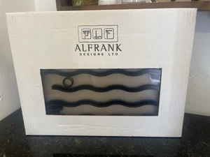 Alfrank Designs 2 x tovagliette in vetro - motivo onda nera 40x30 cm - set in scatola - Foto 1 di 3