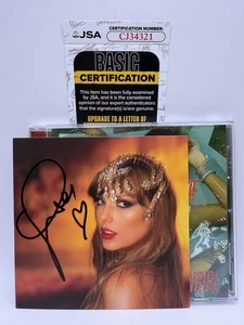 LONG AUTO Taylor Swift Signed The Life Of A Showgirl CD JSA COA Photo 1 ❤️ RARE - Picture 1 of 2