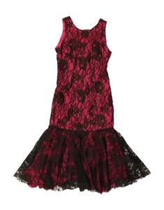 Nicowa Damen Maxikleid ärmellos EU 36 Small rosa geblümt AW04 - Bild 1 von 3
