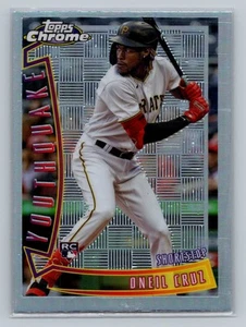2022 Topps Chrome Sonic Oneil Cruz 1996 Youthquake Rookie #YQ-8 - Picture 1 of 2