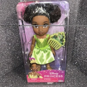 NEU Disney Prinzessin Petite 6 Zoll Tiana Puppe mit Kamm Jakks Pacific - Bild 1 von 3
