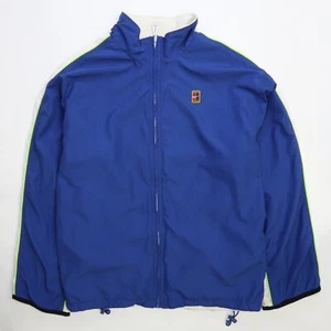 Chaqueta cortavientos vintage Nike Challenge Court ligera talla grande reversible años 90 - Imagen 1 de 10